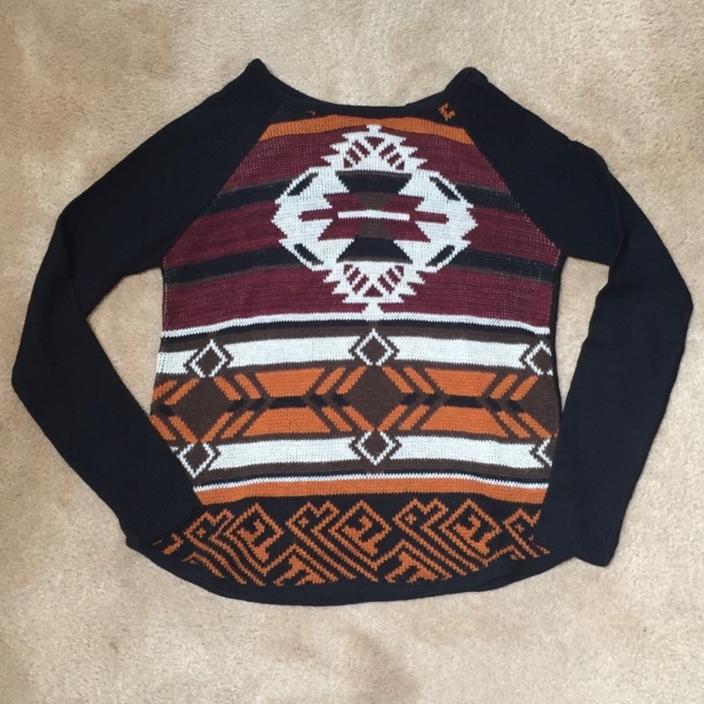 Tribal Print Sweater